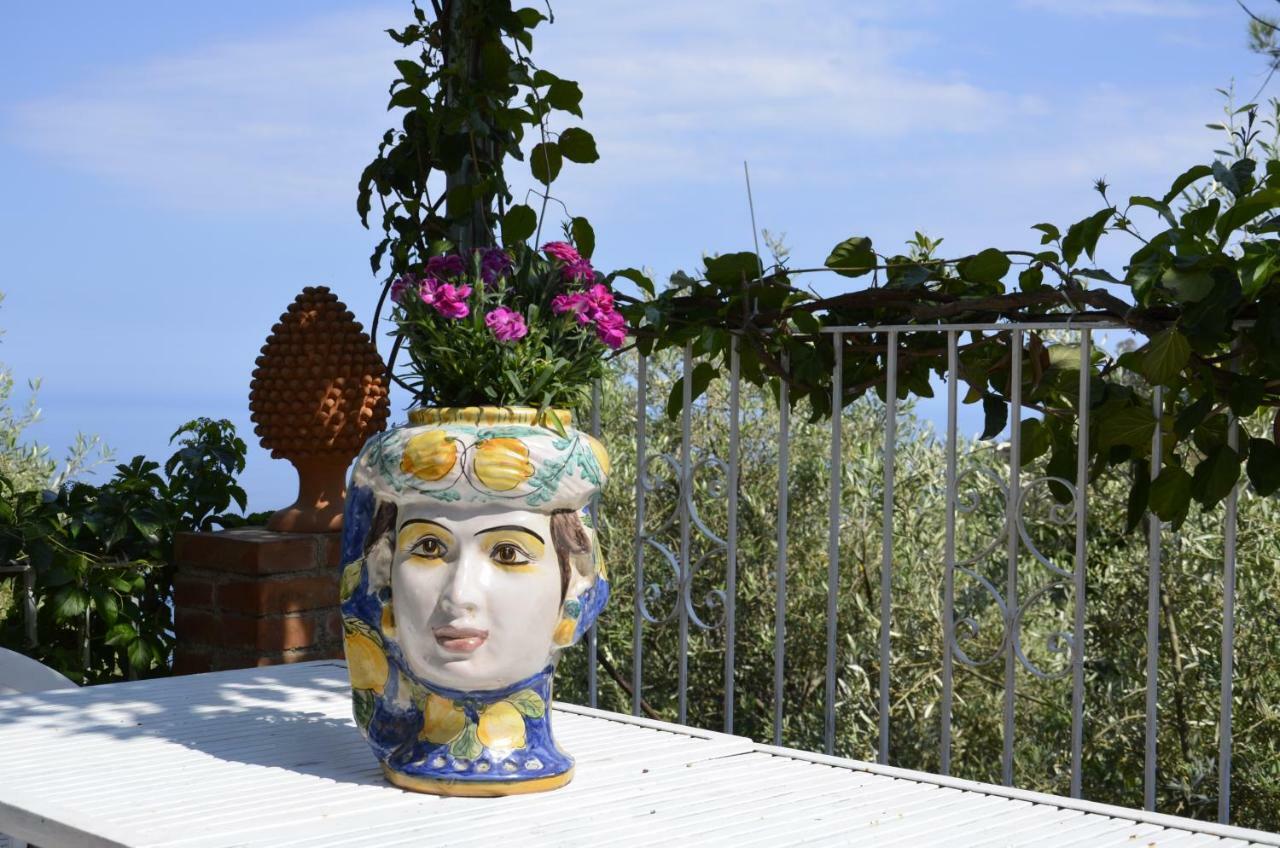 Casa Il Faro Villa Con Piscina Castelmola Exterior foto